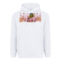 White I Dig You Valentine 16oz Heavyweight Hoodie - CowhideDigitalArt