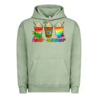 Pigment Oil Green hello summer Urban Hoodie - Artiststas