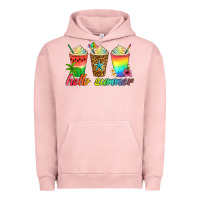 Pigment Salmon hello summer Urban Hoodie - Artiststas