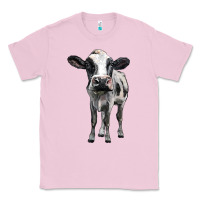 Bubblegum Pink holstein cow Classic Tee - BarkalooDesign