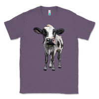 Lavender holstein cow Classic Tee - BarkalooDesign