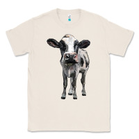 Natural holstein cow Classic Tee - BarkalooDesign