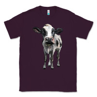 Plum holstein cow Classic Tee - BarkalooDesign