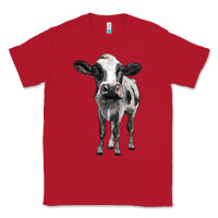 Red holstein cow Classic Tee - BarkalooDesign