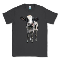Smoke holstein cow Classic Tee - BarkalooDesign