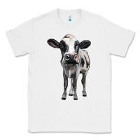 White holstein cow Classic Tee - BarkalooDesign