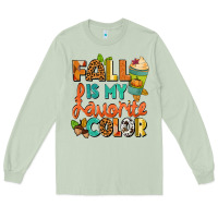Matcha Fall is my favorite color Long Sleeve Tee - NancyCooperArtShop