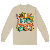 Mushroom Fall is my favorite color Long Sleeve Tee - NancyCooperArtShop