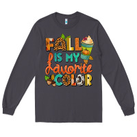 Smoke Fall is my favorite color Long Sleeve Tee - NancyCooperArtShop