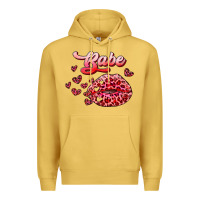 Antique Gold babe with kiss Premium Hoodie - RanaPortraitStore