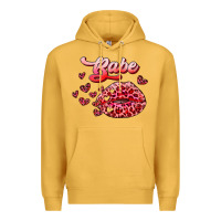 Mustard babe with kiss Premium Hoodie - RanaPortraitStore