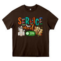 Service Mode On Heavy Core Tee | Teevron