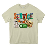 Mossy service mode on Heavy Core Tee - NancyCooperArtShop