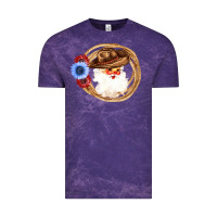 Cloud Purple Cowboy Santa Vintage Tee - Bettercallsaul