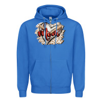 True Royal baseball mom Zipper Hoodie - FaDigitalArtStudio