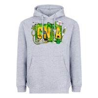 Heather Grey St. Patricks Day Cna Heavyweight Hoodie - CowhideDigitalArt