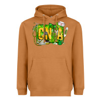 Meerkat St. Patricks Day Cna Heavyweight Hoodie - CowhideDigitalArt