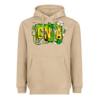 Mushroom St. Patricks Day Cna Heavyweight Hoodie - CowhideDigitalArt