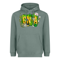 Sage St. Patricks Day Cna Heavyweight Hoodie - CowhideDigitalArt