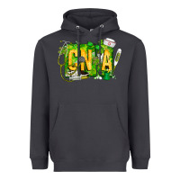 Smoke St. Patricks Day Cna Heavyweight Hoodie - CowhideDigitalArt