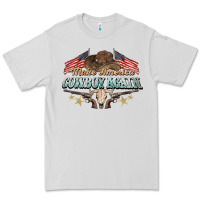 Dove Grey make america cowboy again Premium Tee - NancyCooperArtShop