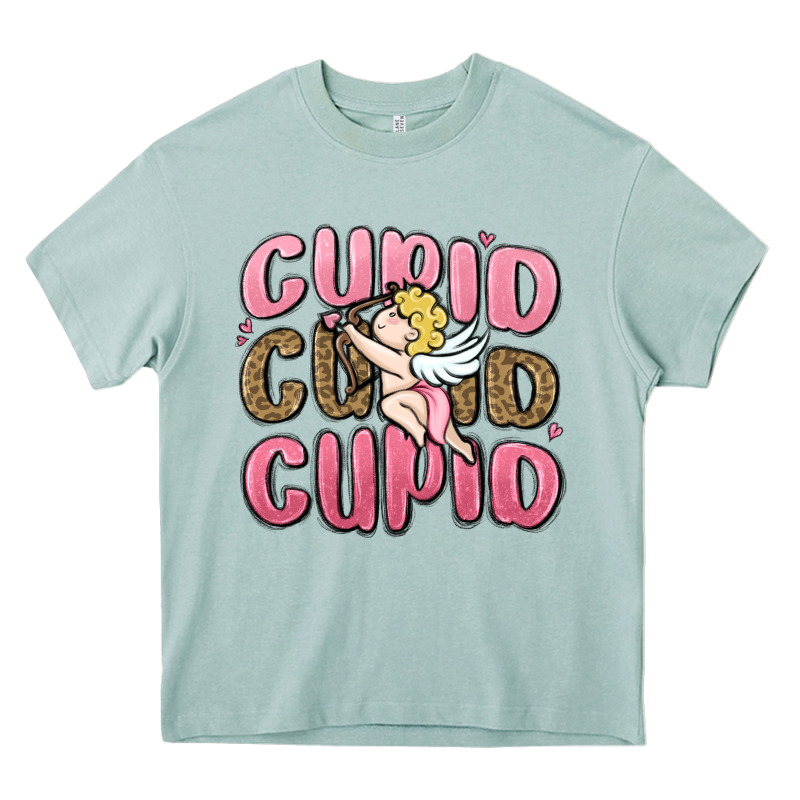 Cupid Cupid Cupid Valentine's Day Heavy Core Tee by MaliasSmallBusiness | Teevron