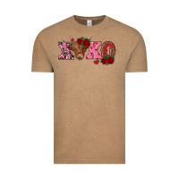 Vintage Coffee xoxo highland cow Vintage Tee - RanaPortraitStore