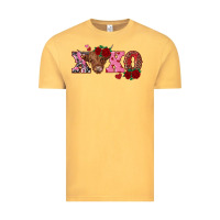 Vintage Mustard xoxo highland cow Vintage Tee - RanaPortraitStore