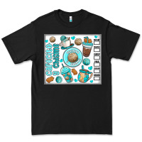 Black cafecito y chisme Premium Tee - MaliasSmallBusiness