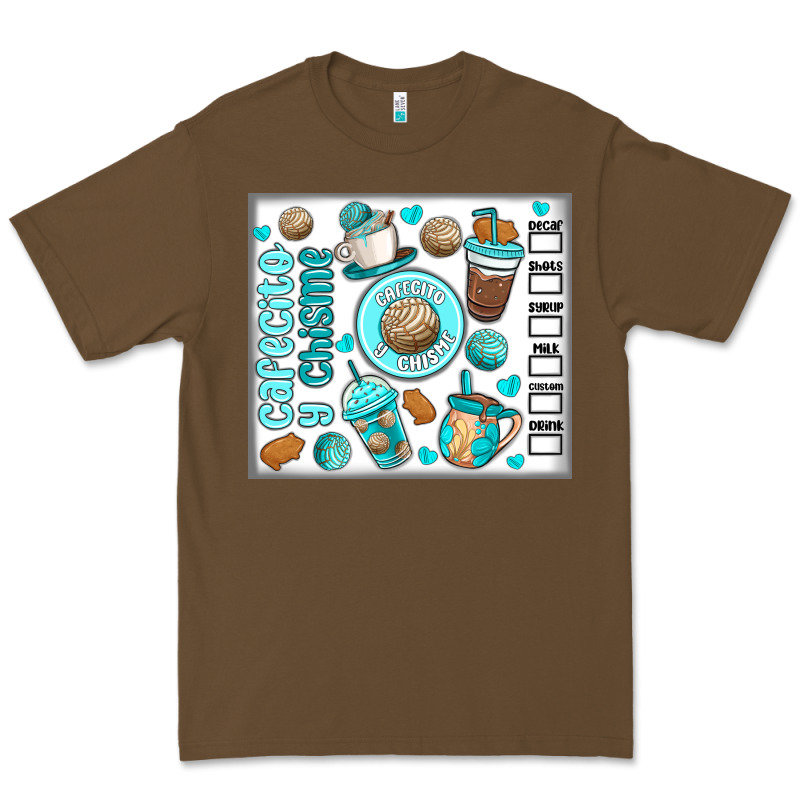 Cafecito Y Chisme Premium Tee by MaliasSmallBusiness | Teevron
