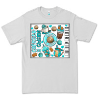 Dove Grey cafecito y chisme Premium Tee - MaliasSmallBusiness