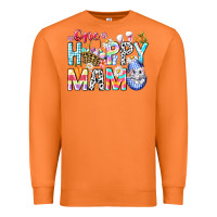 Carrot One Happy Mama Easter Bunny Premium Sweatshirt - CowhideDigitalArt