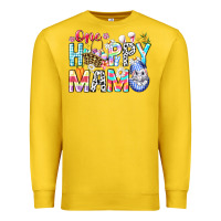Lemon One Happy Mama Easter Bunny Premium Sweatshirt - CowhideDigitalArt