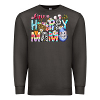 Smoke One Happy Mama Easter Bunny Premium Sweatshirt - CowhideDigitalArt