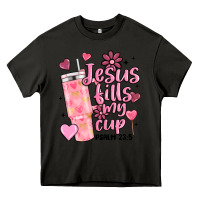 Asphalt valentine jesus fills my cup Heavy Core Tee - MaliasSmallBusiness