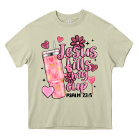 Valentine Jesus Fills My Cup Heavy Core Tee | Teevron