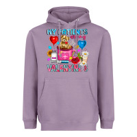 Lavender My Patients is Valentines Heavyweight Hoodie - CowhideDigitalArt