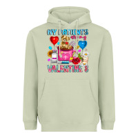 Matcha My Patients is Valentines Heavyweight Hoodie - CowhideDigitalArt