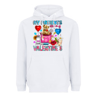 White My Patients is Valentines Heavyweight Hoodie - CowhideDigitalArt