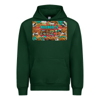 Forest Green mama's girl sippy cup Urban Hoodie - Artiststas