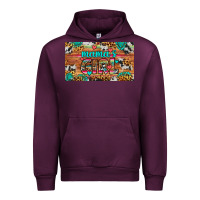Mauve Wine mama's girl sippy cup Urban Hoodie - Artiststas