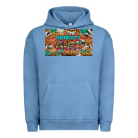 Pigment Pebble Blue mama's girl sippy cup Urban Hoodie - Artiststas