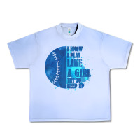 Grape Ice I Know I Play Like A Girl Try To Keep Up Softball Urban Heavy Tee - Bettercallsaul