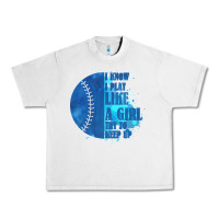 Lunar Rock I Know I Play Like A Girl Try To Keep Up Softball Urban Heavy Tee - Bettercallsaul