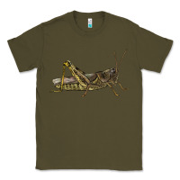 Army Green Grasshopper Classic Tee - LillyAllenDesigns