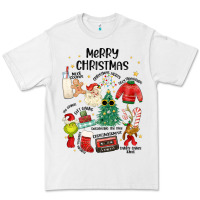 White merry christmas Premium Tee - MaliasSmallBusiness