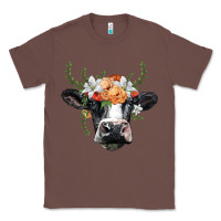 Chestnut holstein cow head Classic Tee - BarkalooDesign