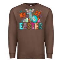 Chestnut My 1st Easter Premium Sweatshirt - CowhideDigitalArt