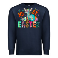 Navy My 1st Easter Premium Sweatshirt - CowhideDigitalArt