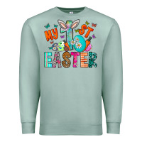 Seafoam My 1st Easter Premium Sweatshirt - CowhideDigitalArt